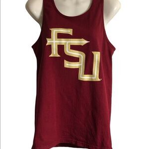 Champion 100% cotton FSU‎ Florida State University tank top Size Small